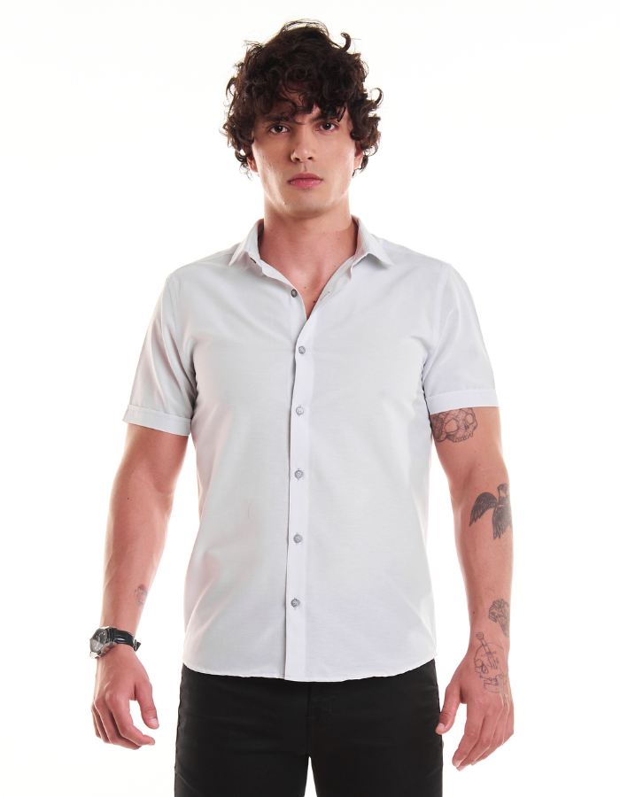 CAMISA M/C BO122