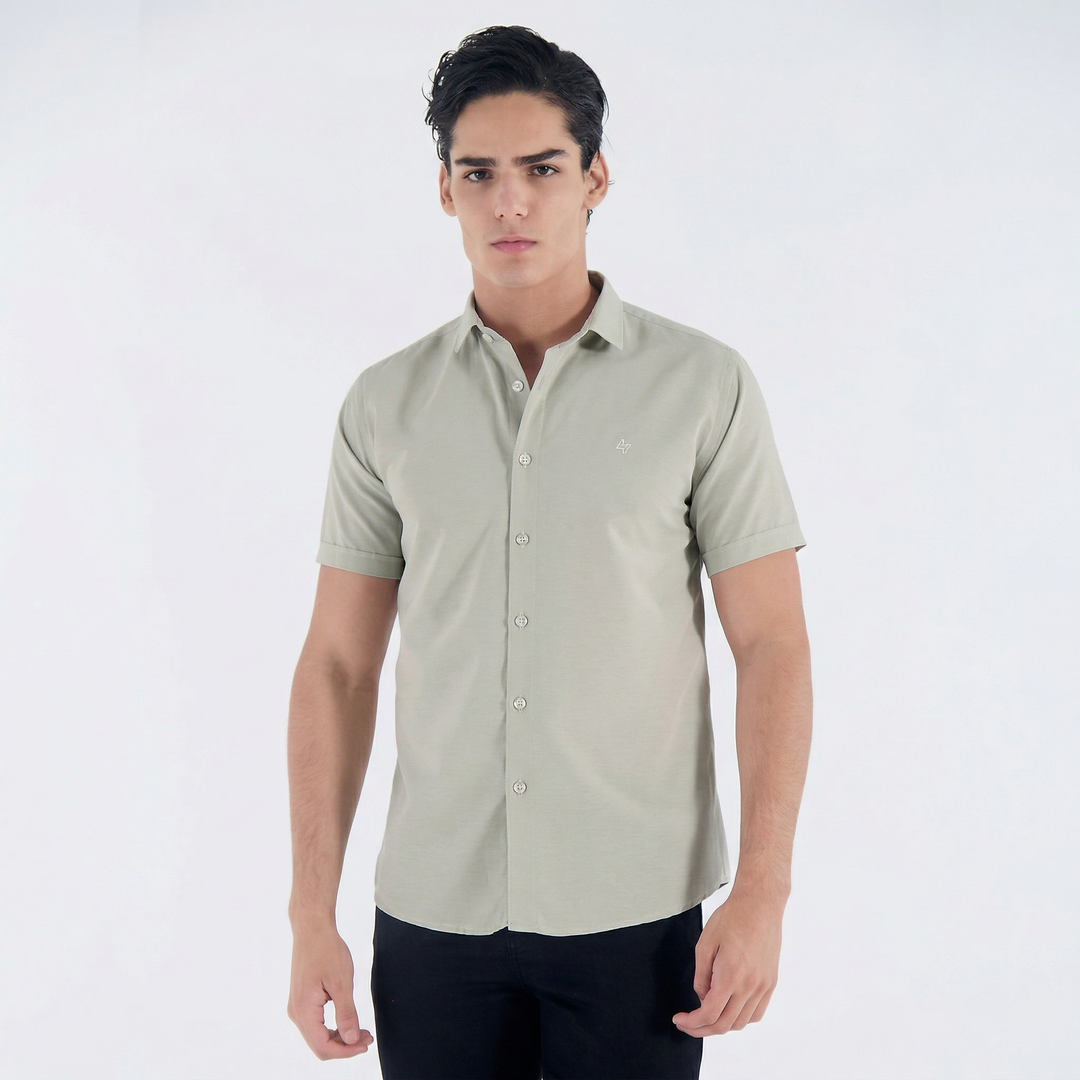 CAMISA DIF M/C BASIC LISA- PASSA FACIL