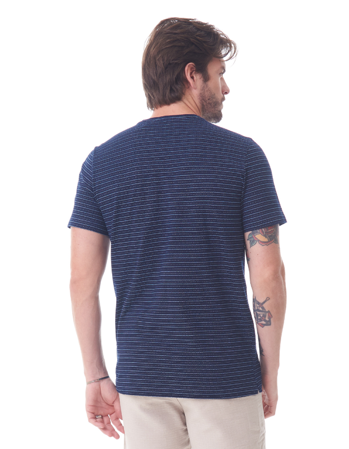 T-SHIRT DIFERENCIADA INDIGO ETNICA